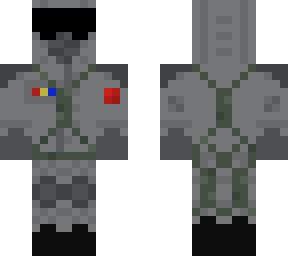 futuristic soldier with removable helmet updated