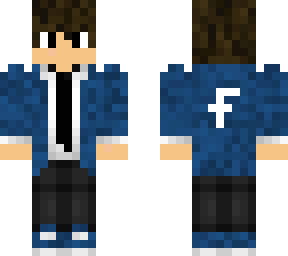 garoto com roupa de facebook