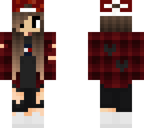 girl with red hat