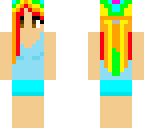 her hair kinda hurts my eyes