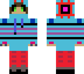 lil idiot with a cyan hoodie 2.0