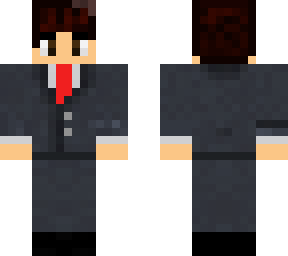 me, in a suit