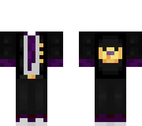 mineteria university male uniform (purple)