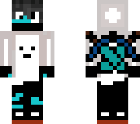 my signature skin with a white hoodie and adidas trousers fixed