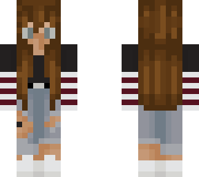 not mine girl with brown hair