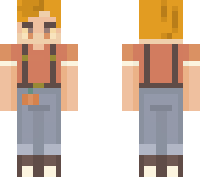 notsooreios in matching outfit (edit of birblover's skin)