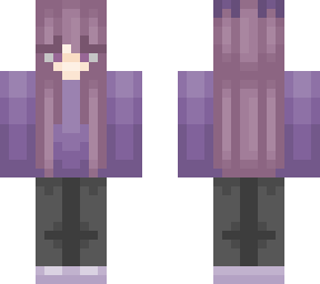 purple/lavender girl