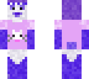 purple panda cat