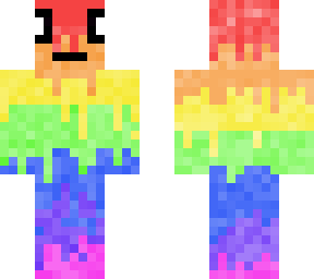 rainbow drip