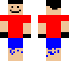 realy cool guy with rips shorts and cool gloves