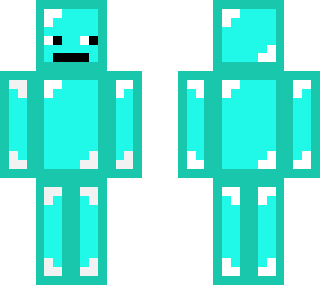 skeppy with eyes and a closed mouth
