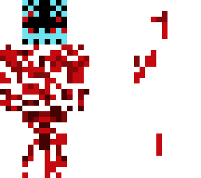 the purge blue glow with blood