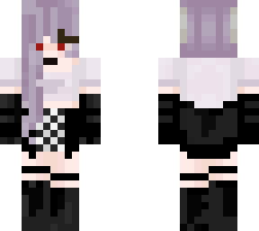 (collab w rastapineapple)-demon girl (purple hair)