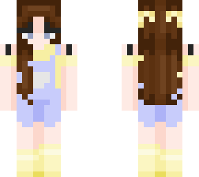 adorable girl in dungarees