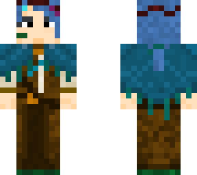adventuring druid lady