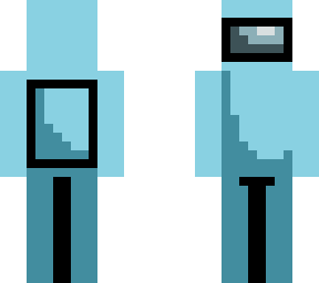 among us cyan
