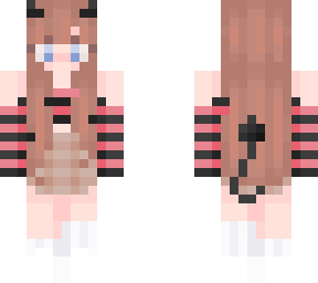 bee-based demon girl in red