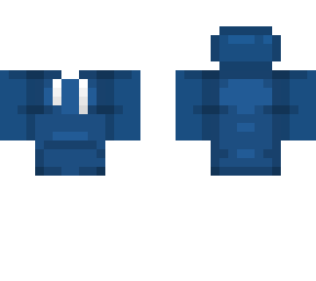 blue hoodie