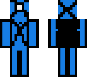 blue power man