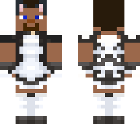 cat maid simple steve