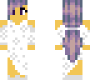 colab with starryari wedding dress skin for minecraft wedding.