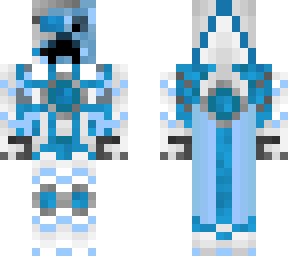 creeper knight cyborg (blue)