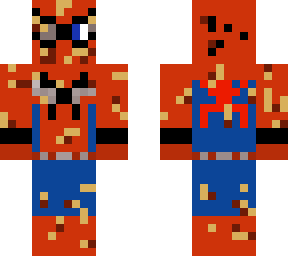 damaged spider-man