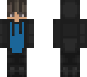 eboy with blue and black hoodie