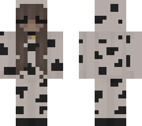 girl cow onesie