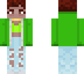 green jacket