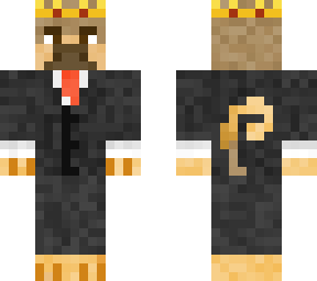 monkey with da crown but also with da suit