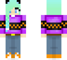 my halloween skin!