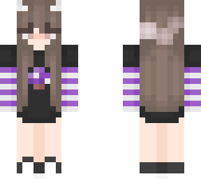 not mine purple version of mushroom girl