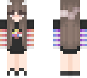 not mine rainbow version of mushroom girl