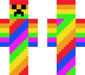 rainbow man... but he's a creeper!