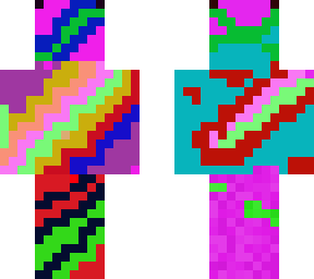 rainbow skin