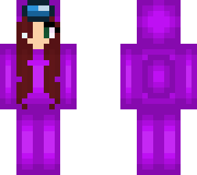 red haired purple among us