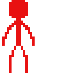 red stik man