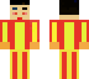 redyellow skin
