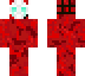 sad masked creature