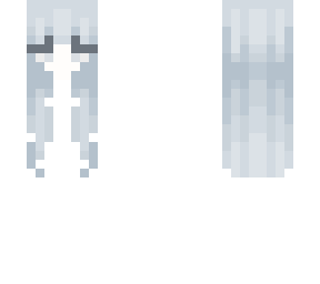 sky blue girl // hair base