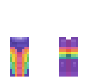 so i tried to make rainbow pant.
