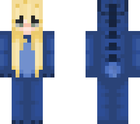stitch girl with blonde hair