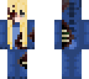 stitch girl with blonde hair halloween version