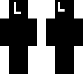 the l