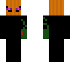 wait a enderman with a pumkin?
