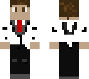 white suit
