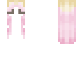 ~ blonde & pink ombre ~