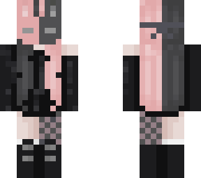 (edit) half and half bunny mask ;)