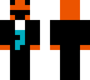 8-bit pumpkin man
